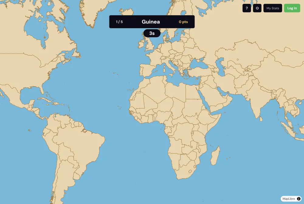 Cartogle game screenshot