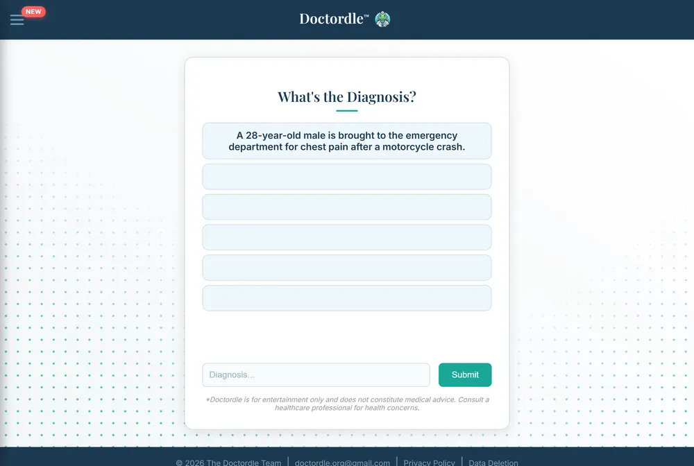 Doctordle game screenshot