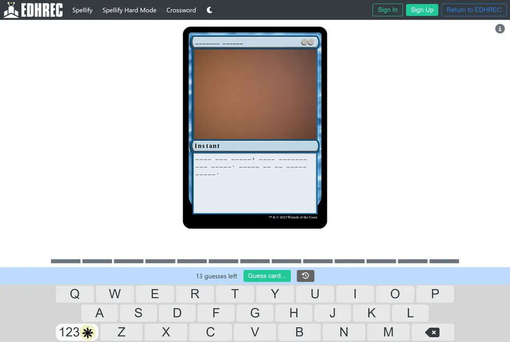 Spellify game screenshot